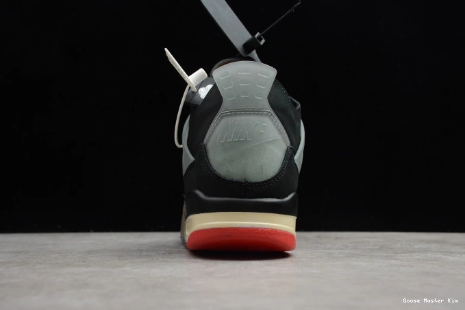 Jordan White Retro 4 Air Off CV9388-001 Bred x 0809